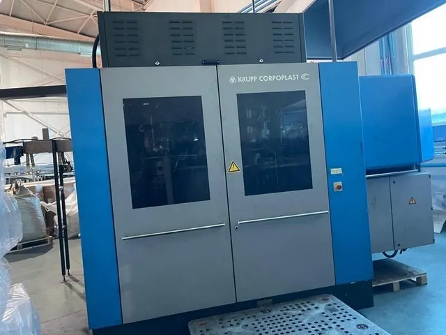 Soffiaggio PET Usato Blomax 4 Krupp Corpoplast 4.500 bph